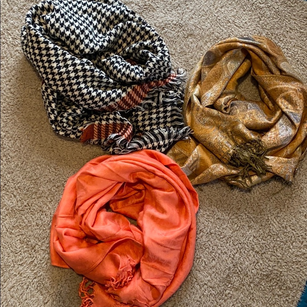 Beautiful scarves, but one or bundle all three!